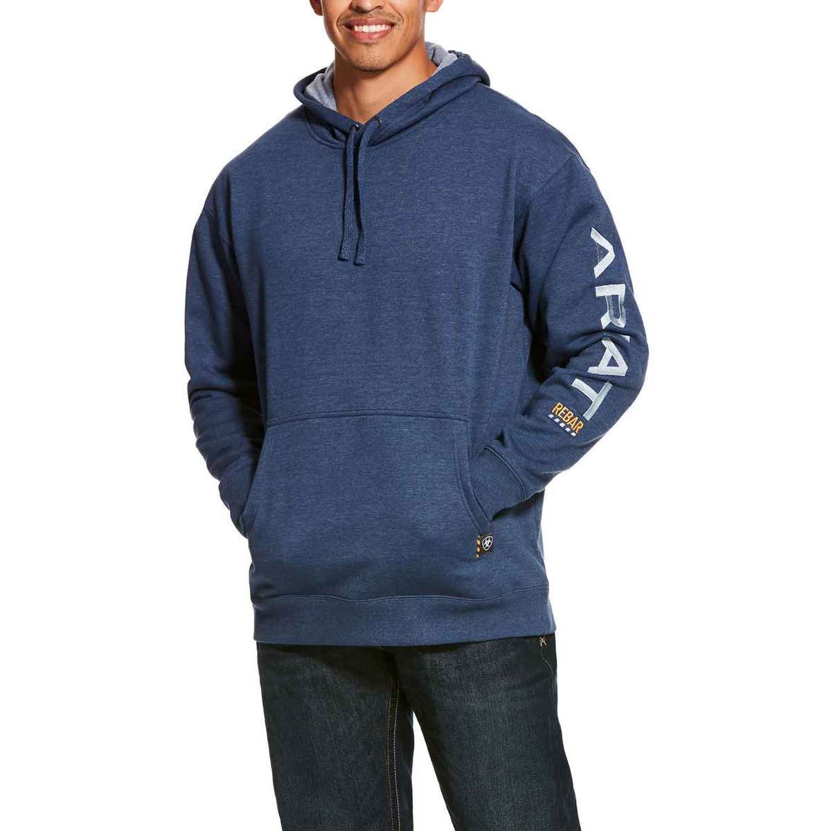 Ariat Men's Rebar Graphic Work Hoodie Ariat Men's Rebar Graphic Work Hoodie