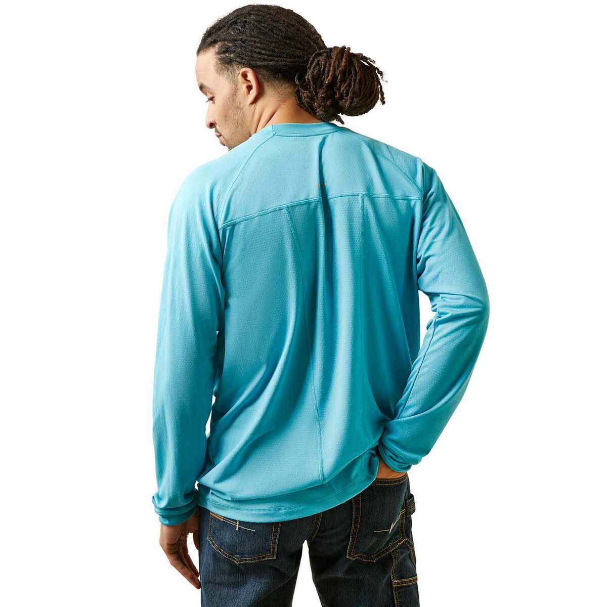 Ariat Men's Rebar Heat Fighter Long Sleeve Work Shirt Ariat Men's Rebar Heat Fighter Long Sleeve Work Shirt