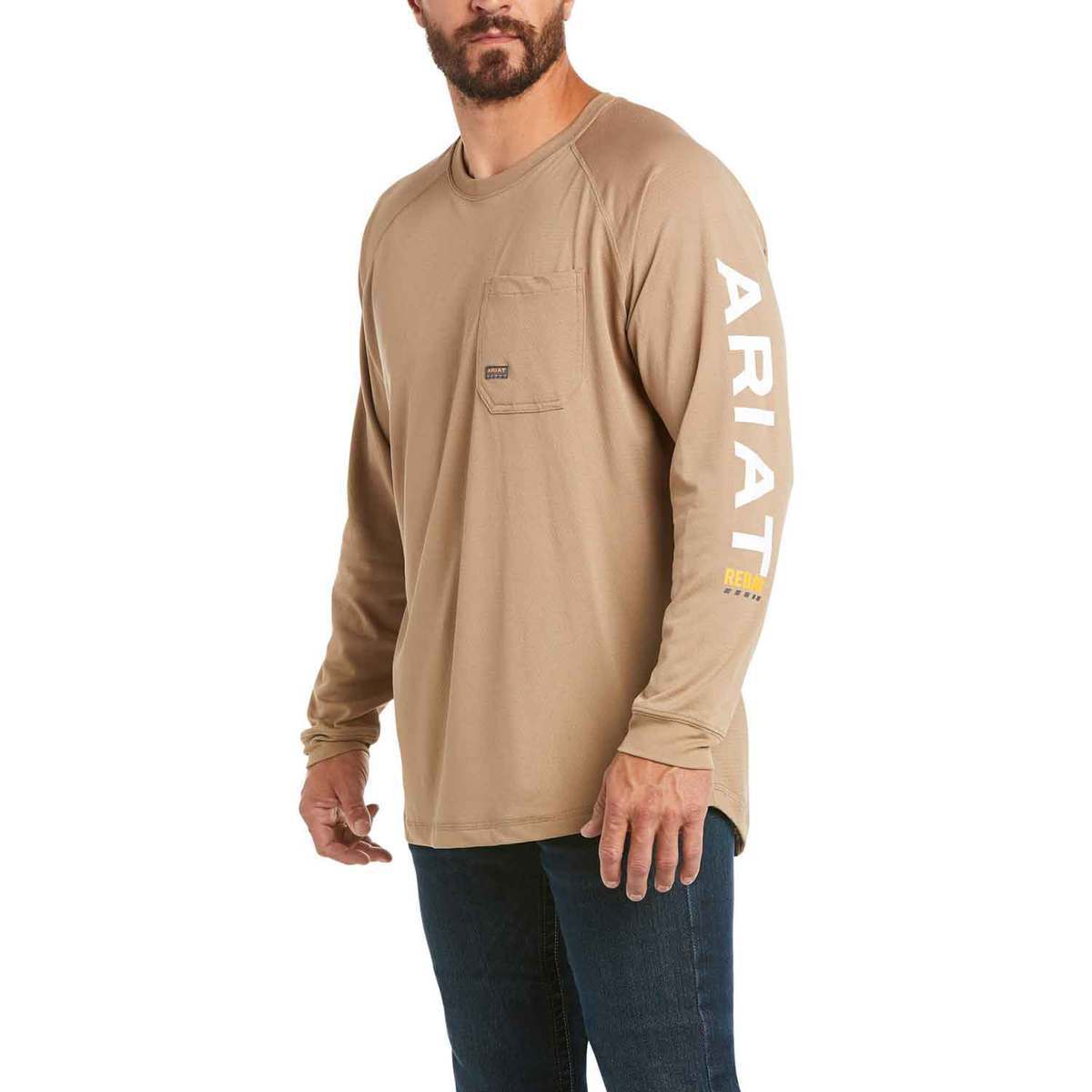 Ariat Men's Rebar HeatFighter Long Sleeve Shirt Ariat Men's Rebar HeatFighter Long Sleeve Shirt