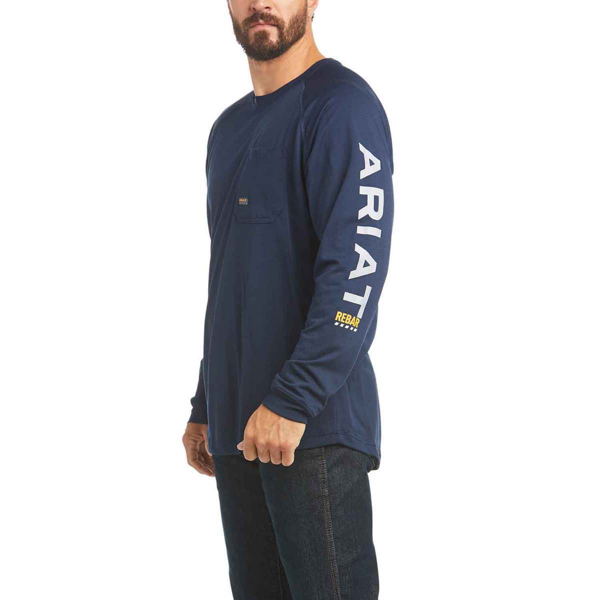 Ariat Men's Rebar HeatFighter Long Sleeve Shirt Ariat Men's Rebar HeatFighter Long Sleeve Shirt
