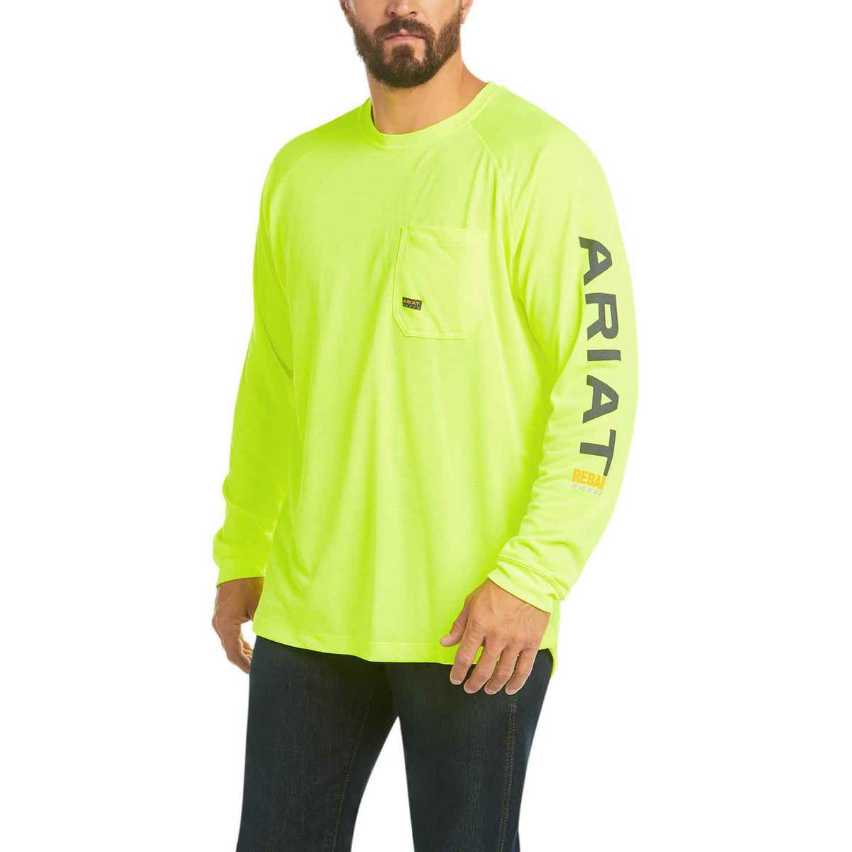 Ariat Men's Rebar HeatFighter Long Sleeve Shirt Ariat Men's Rebar HeatFighter Long Sleeve Shirt