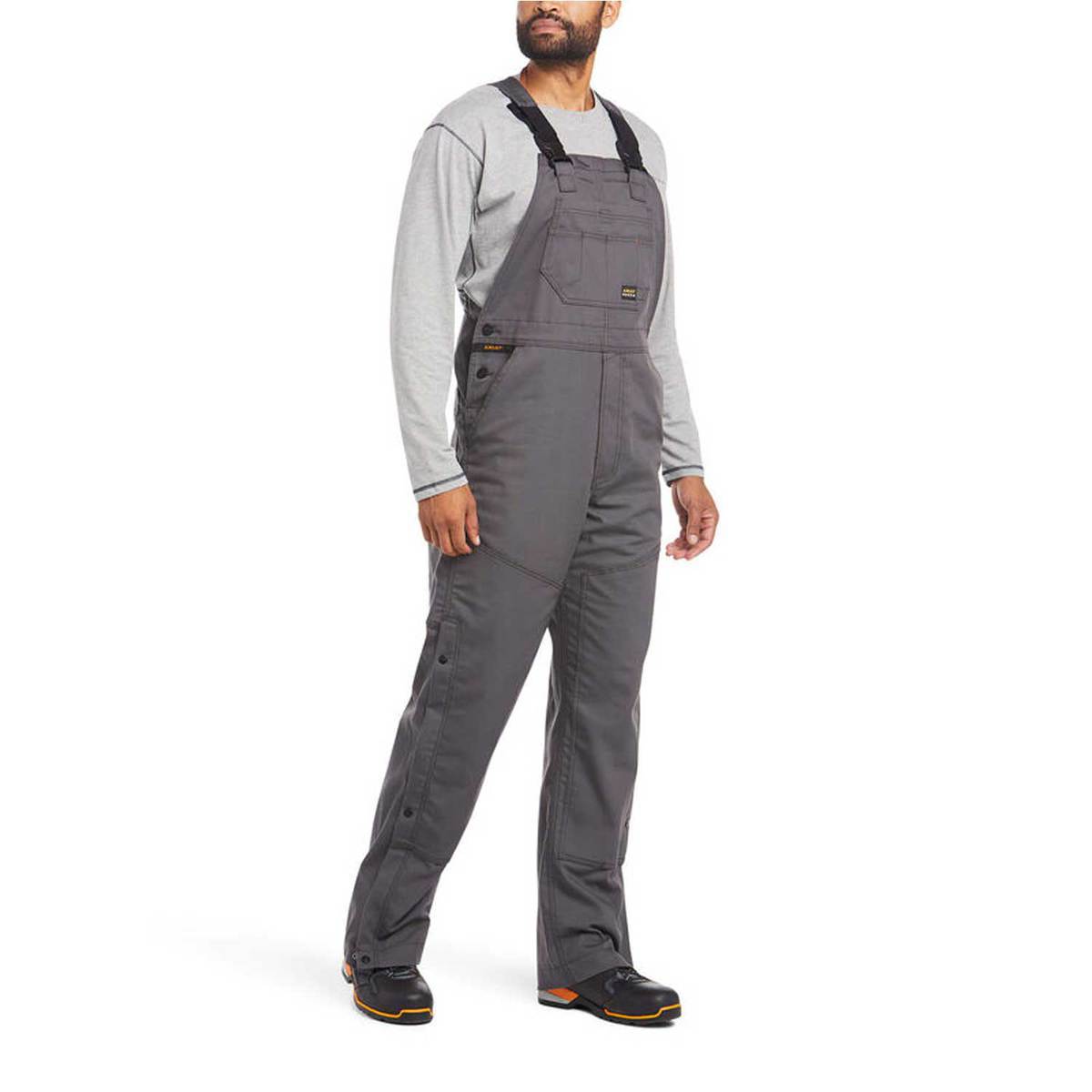Ariat Men's Rebar Unlined Bib Overalls Ariat Men's Rebar Unlined Bib Overalls