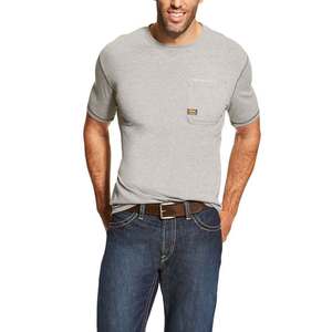 Ariat Men's Rebar Workman Crew Short Sleeve Shirt