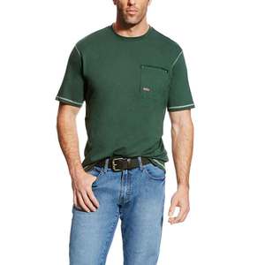 Ariat Men's Rebar Workman Crew Short Sleeve Shirt