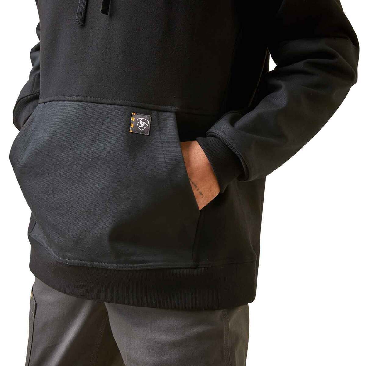 Ariat Men's Rebar Workman DuraCanvas Work Hoodie Ariat Men's Rebar Workman DuraCanvas Work Hoodie
