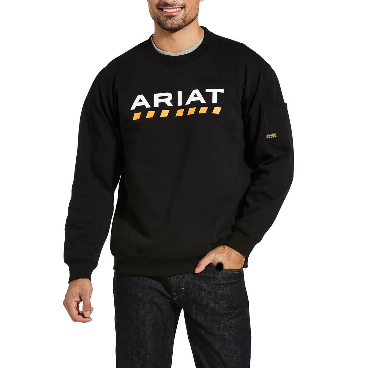 Ariat Men's Rebar Workman Fleece Sweatshirt Ariat Men's Rebar Workman Fleece Sweatshirt