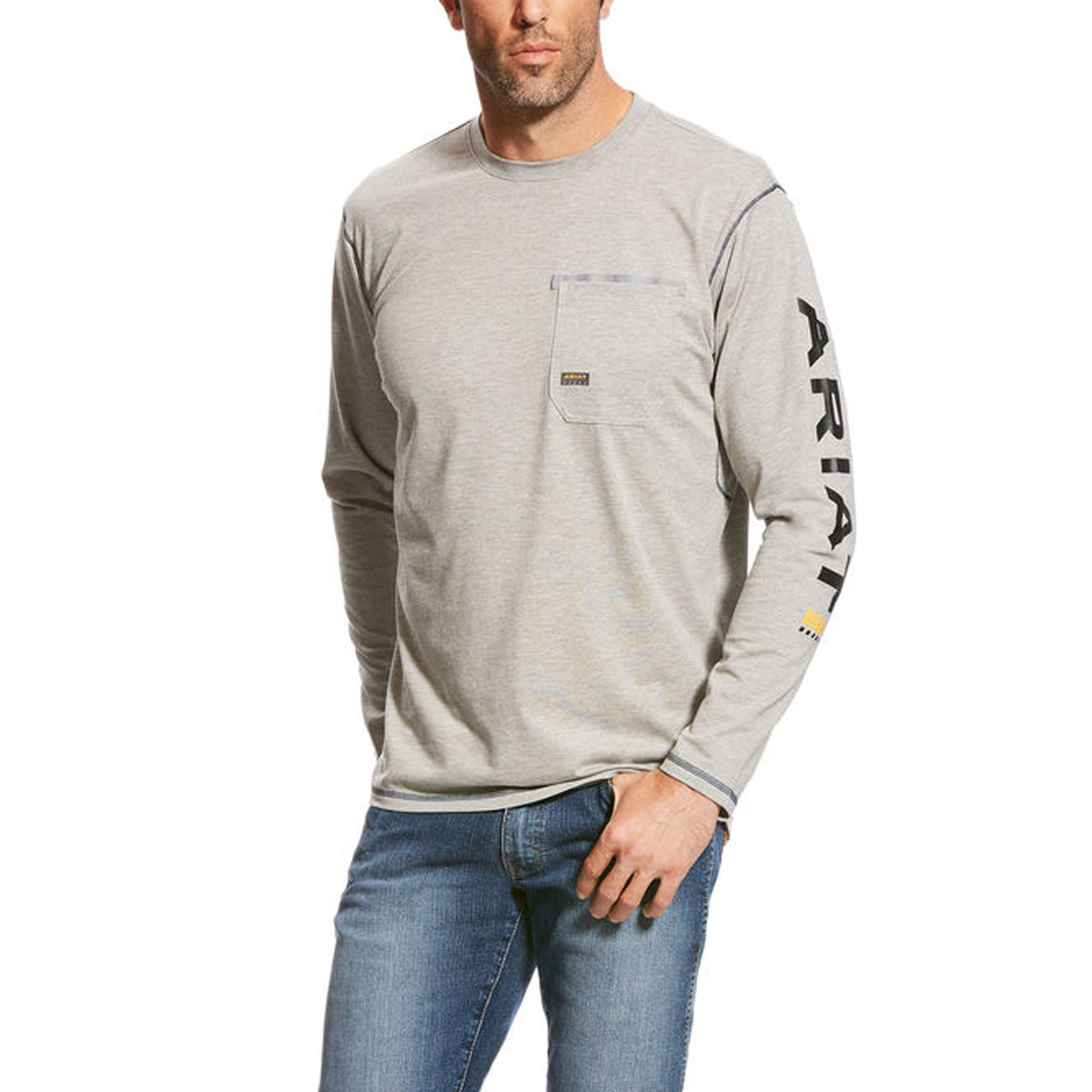 Ariat Men's Rebar Workman Long Sleeve Shirt Ariat Men's Rebar Workman Long Sleeve Shirt