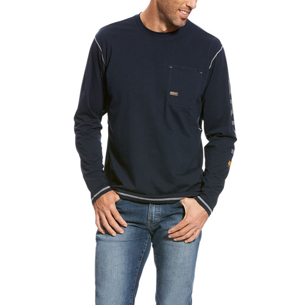 Ariat Men's Rebar Workman Long Sleeve Shirt Ariat Men's Rebar Workman Long Sleeve Shirt