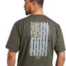 Ariat Men's Rebar Workman Reflective Flag Short Sleeve Work Shirt