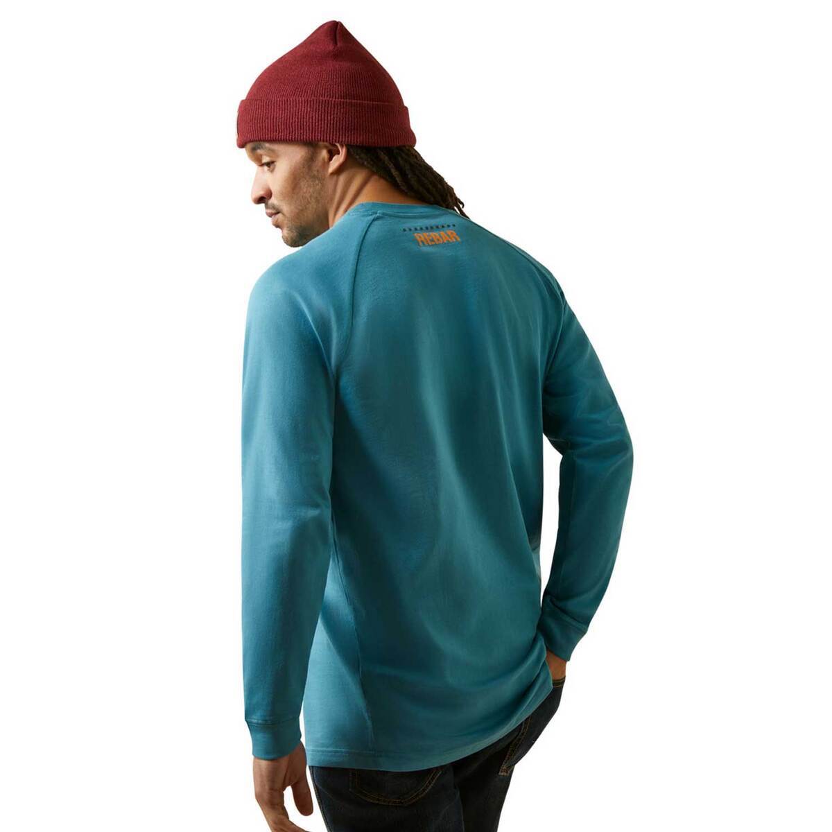 Ariat Men's Strong Block Long Sleeve Work Shirt Ariat Men's Strong Block Long Sleeve Work Shirt
