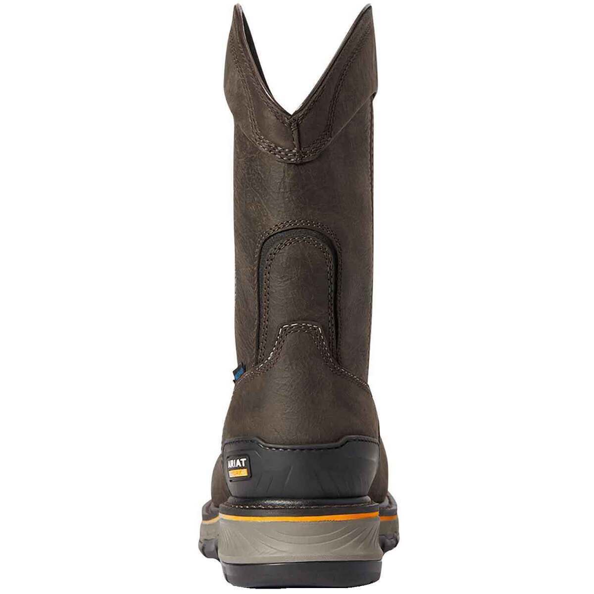 Ariat Men's Stump Jumper Pull On Composite Toe Waterproof 10in Work Boots Ariat Men's Stump Jumper Pull On Composite Toe Waterproof 10in Work Boots