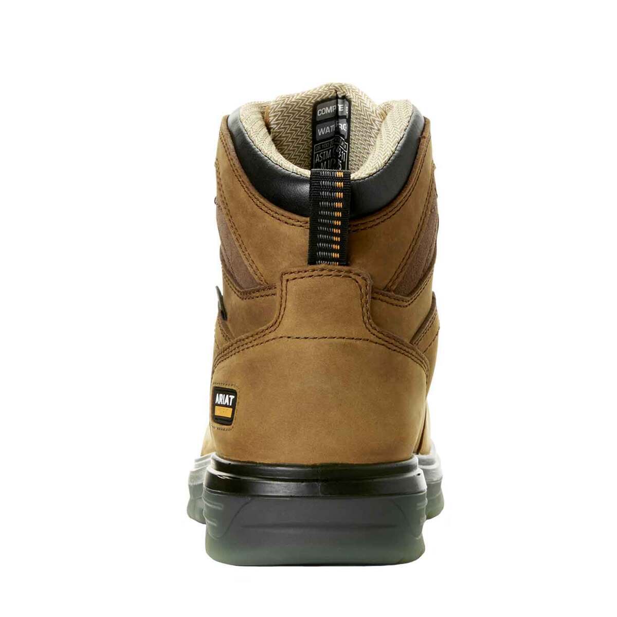 Ariat Men's Turbo Carbon Toe Waterproof 6in Work Boots Ariat Men's Turbo Carbon Toe Waterproof 6in Work Boots