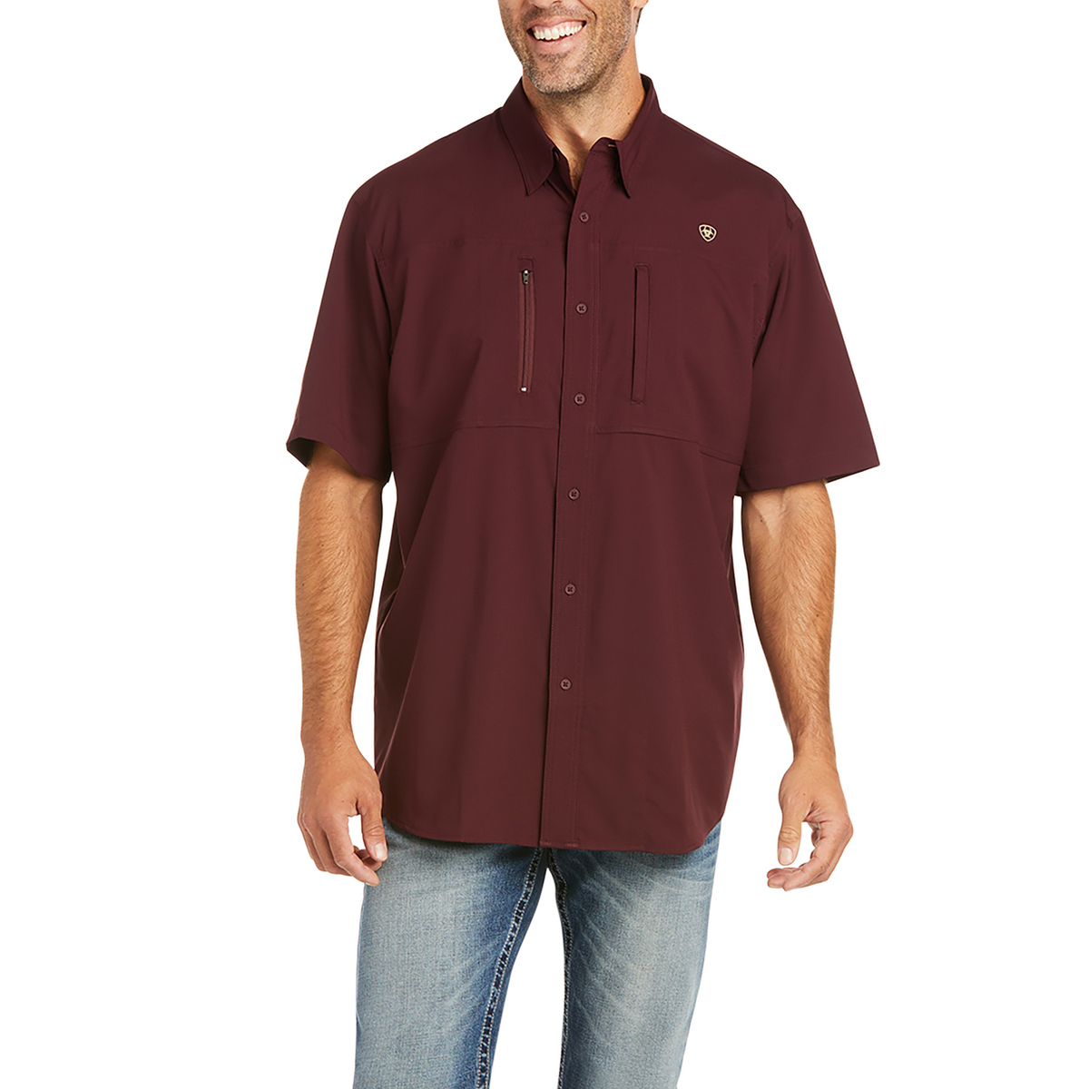 Ariat Men's VentTek Classic Fit Short Sleeve Shirt Ariat Men's VentTek Classic Fit Short Sleeve Shirt