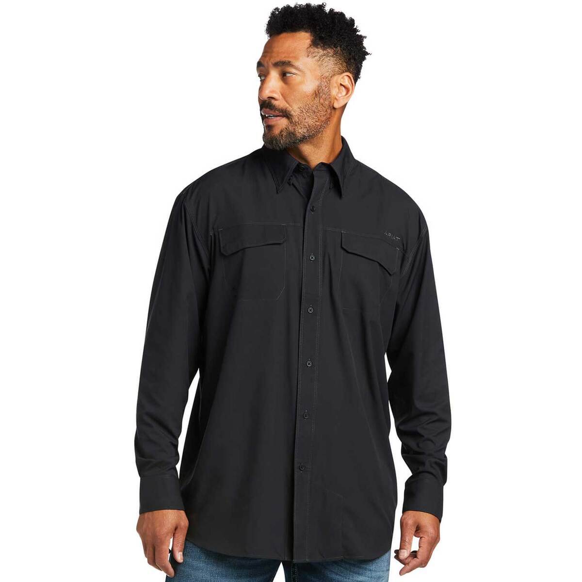 Ariat Men's VentTek Outbound Long Sleeve Work Shirt Ariat Men's VentTek Outbound Long Sleeve Work Shirt