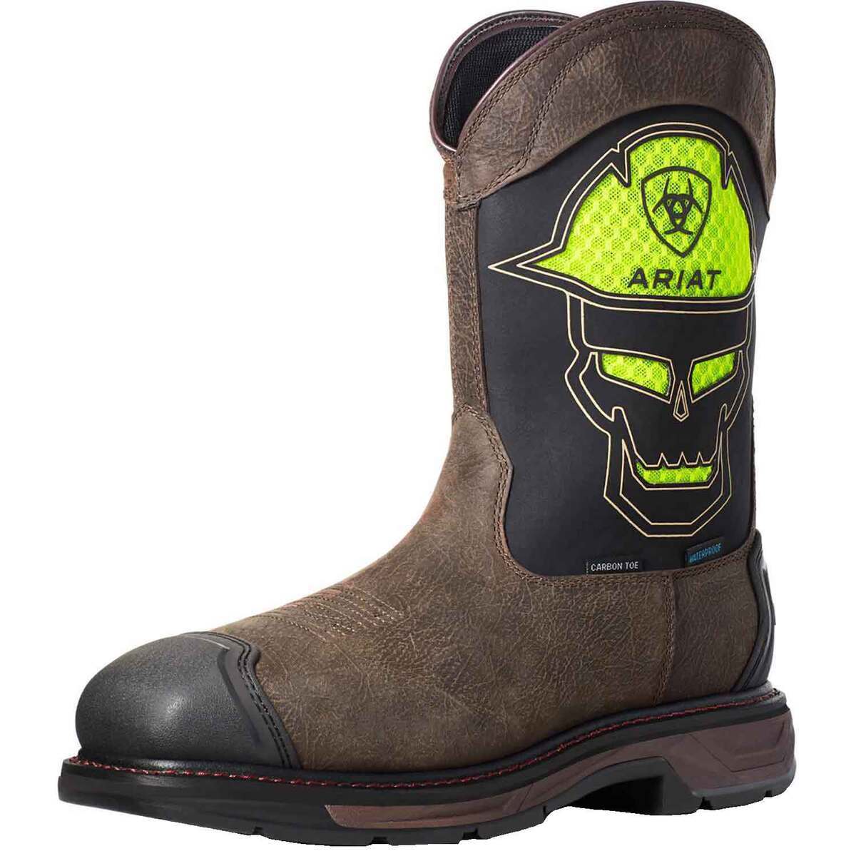 Ariat Men's Workhog XT Bold Carbon Toe Waterproof 11in Work Boots Ariat Men's Workhog XT Bold Carbon Toe Waterproof 11in Work Boots