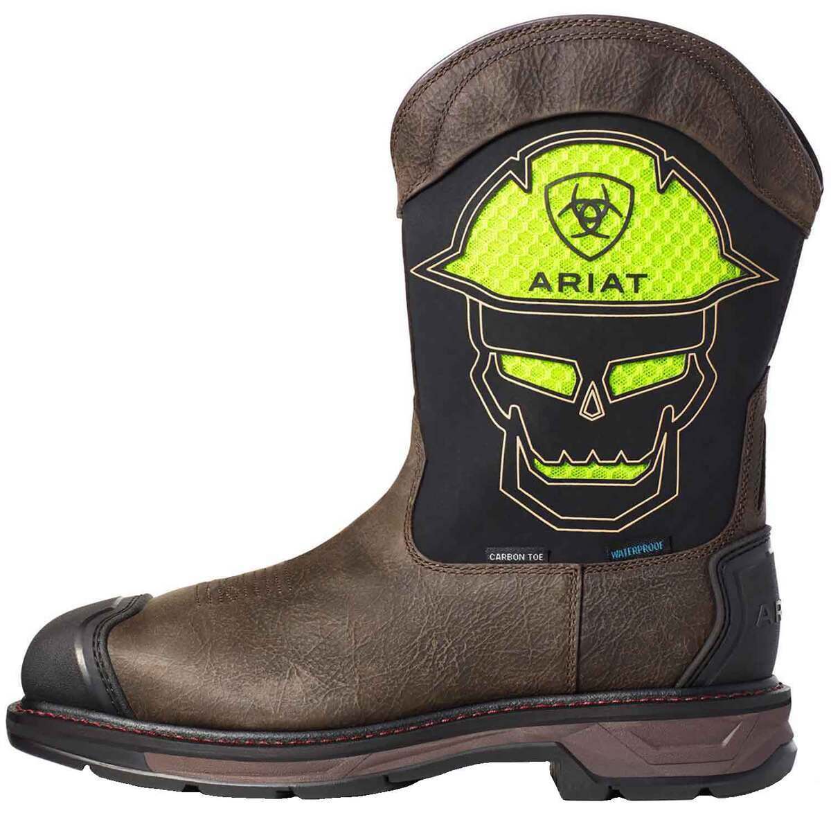 Ariat Men's Workhog XT Bold Carbon Toe Waterproof 11in Work Boots Ariat Men's Workhog XT Bold Carbon Toe Waterproof 11in Work Boots