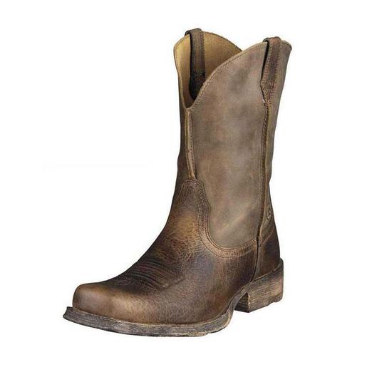 Ariat Men's Rambler Square Toe Boots - Bomber Brown 12D