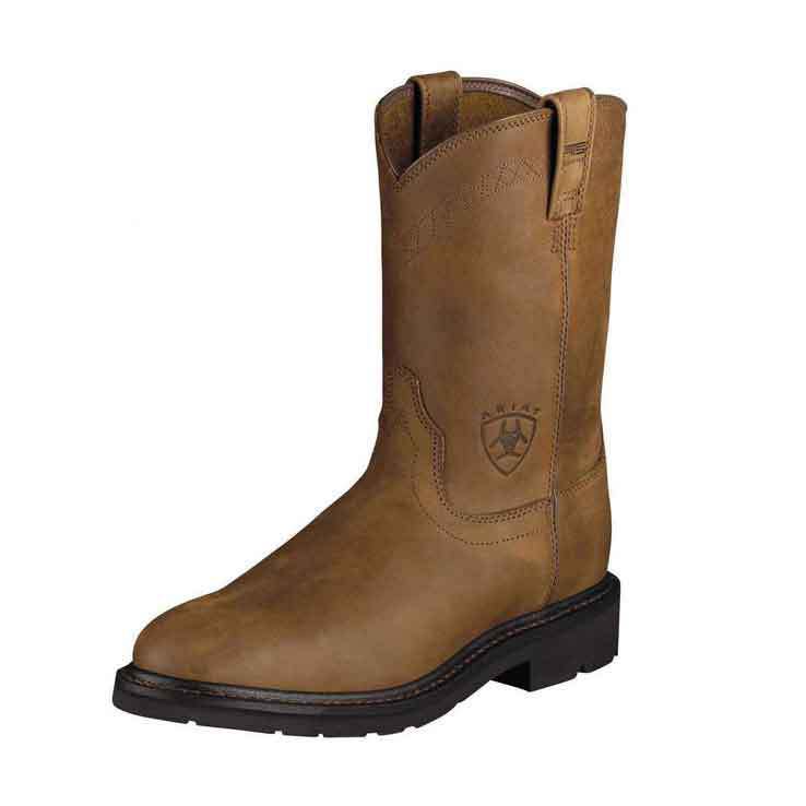 Ariat Men's Sierra Pull On Boots - Brown - Size 12 EE - Brown 12 Ariat Men's Sierra Pull On Boots - Brown - Size 12 EE - Brown 12