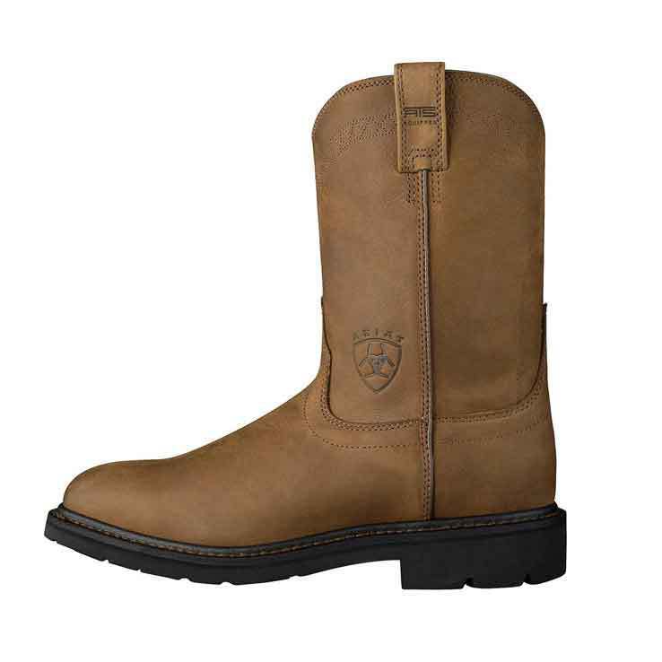 Ariat Men's Sierra Pull On Boots - Brown - Size 12 EE - Brown 12 Ariat Men's Sierra Pull On Boots - Brown - Size 12 EE - Brown 12