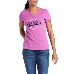 Ariat Women's Authentic Logo Short Sleeve Casual Shirt