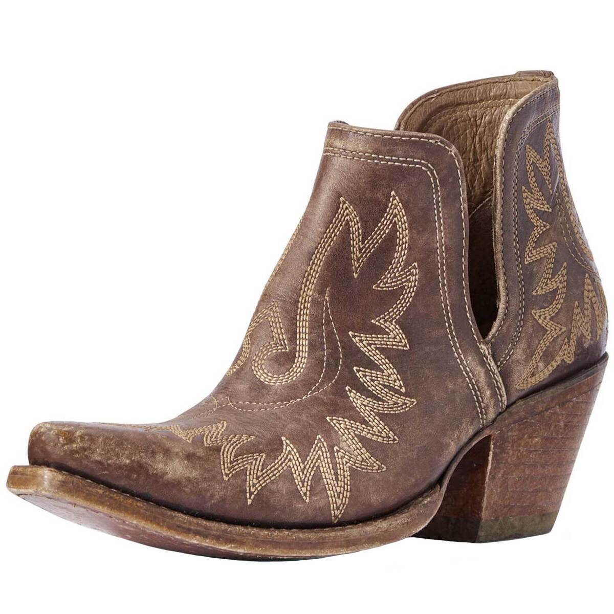 Ariat Women's Dixon Western Boots - Distressed Brown - Size 7