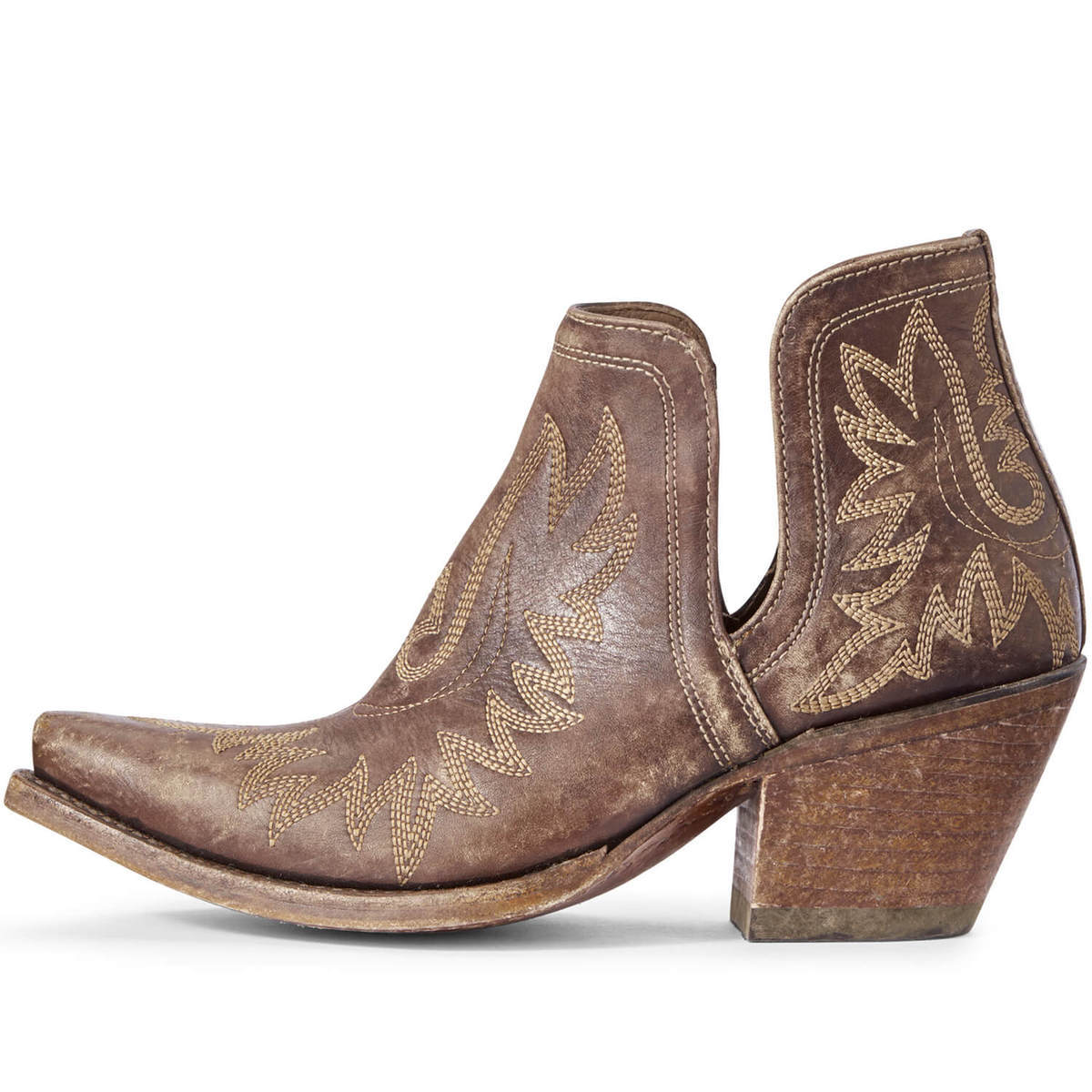 Ariat Women's Dixon Western Boots - Distressed Brown - Size 9 ...