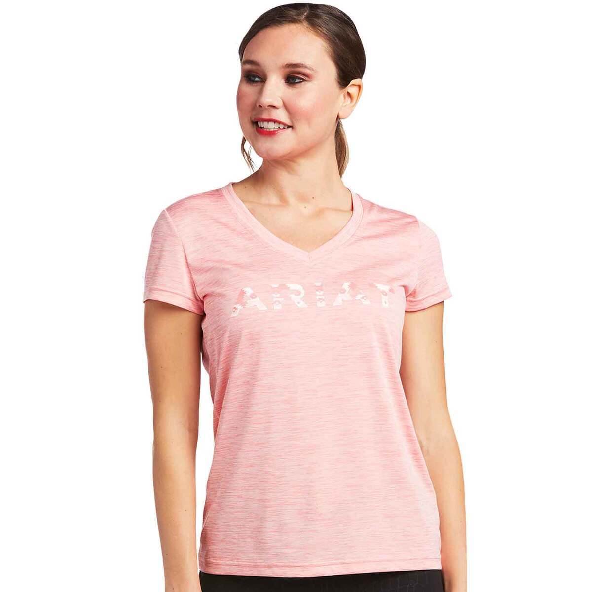 Ariat Women's Laguna Logo Short Sleeve Casual Shirt Ariat Women's Laguna Logo Short Sleeve Casual Shirt