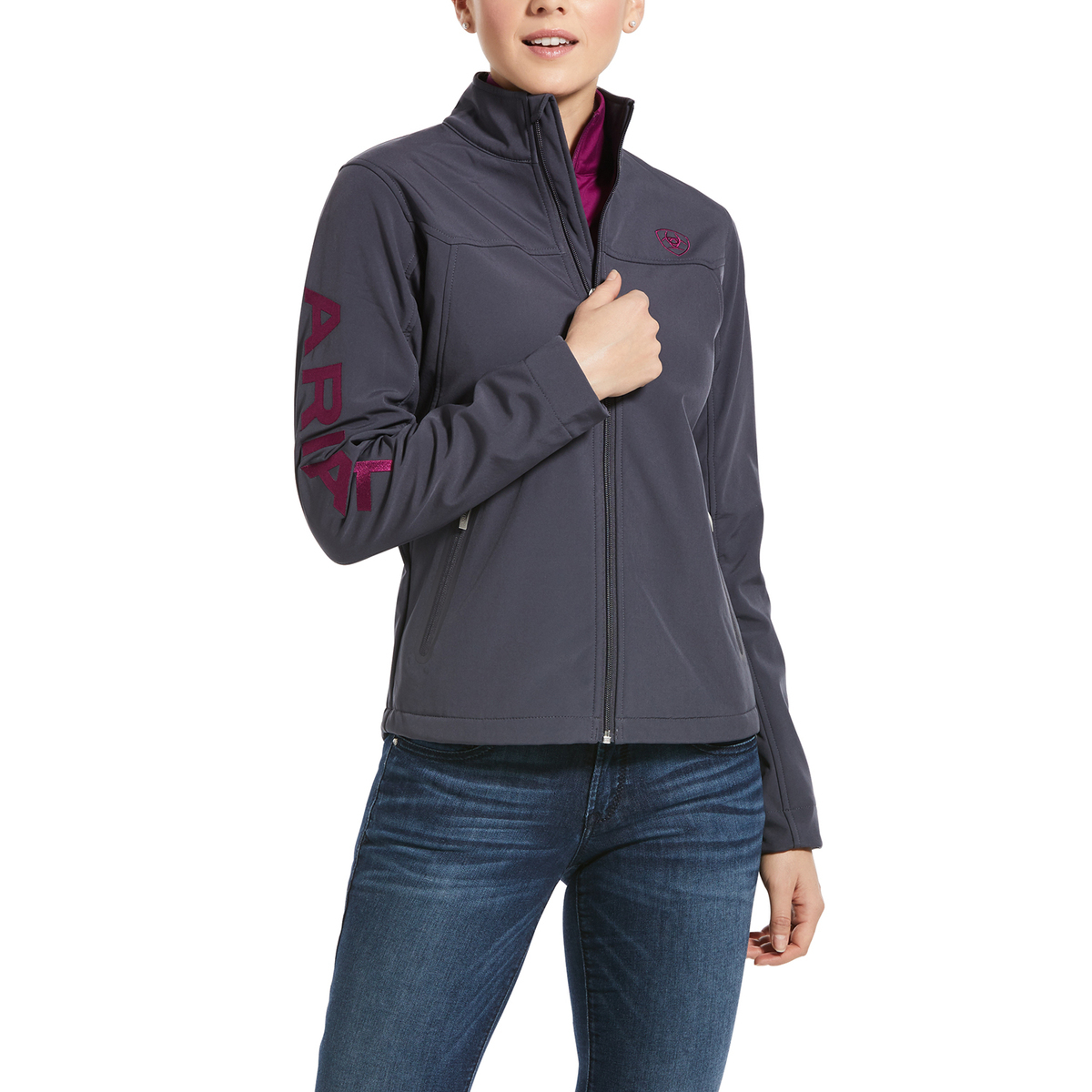 Ariat Women's New Team Softshell Casual Jacket Ariat Women's New Team Softshell Casual Jacket