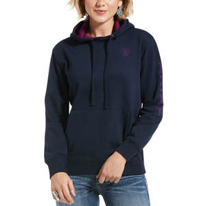 Ariat Women's REAL Arm Logo Casual Hoodie