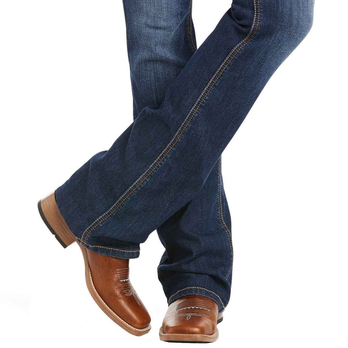 Ariat Women's R.E.A.L Perfect Mid Rise Stretch Boot Cut Casual Pants Ariat Women's R.E.A.L Perfect Mid Rise Stretch Boot Cut Casual Pants