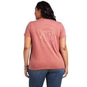 Ariat Women's REAL Vintage Sunburst Short Sleeve Casual Shirt Ariat Women's REAL Vintage Sunburst Short Sleeve Casual Shirt