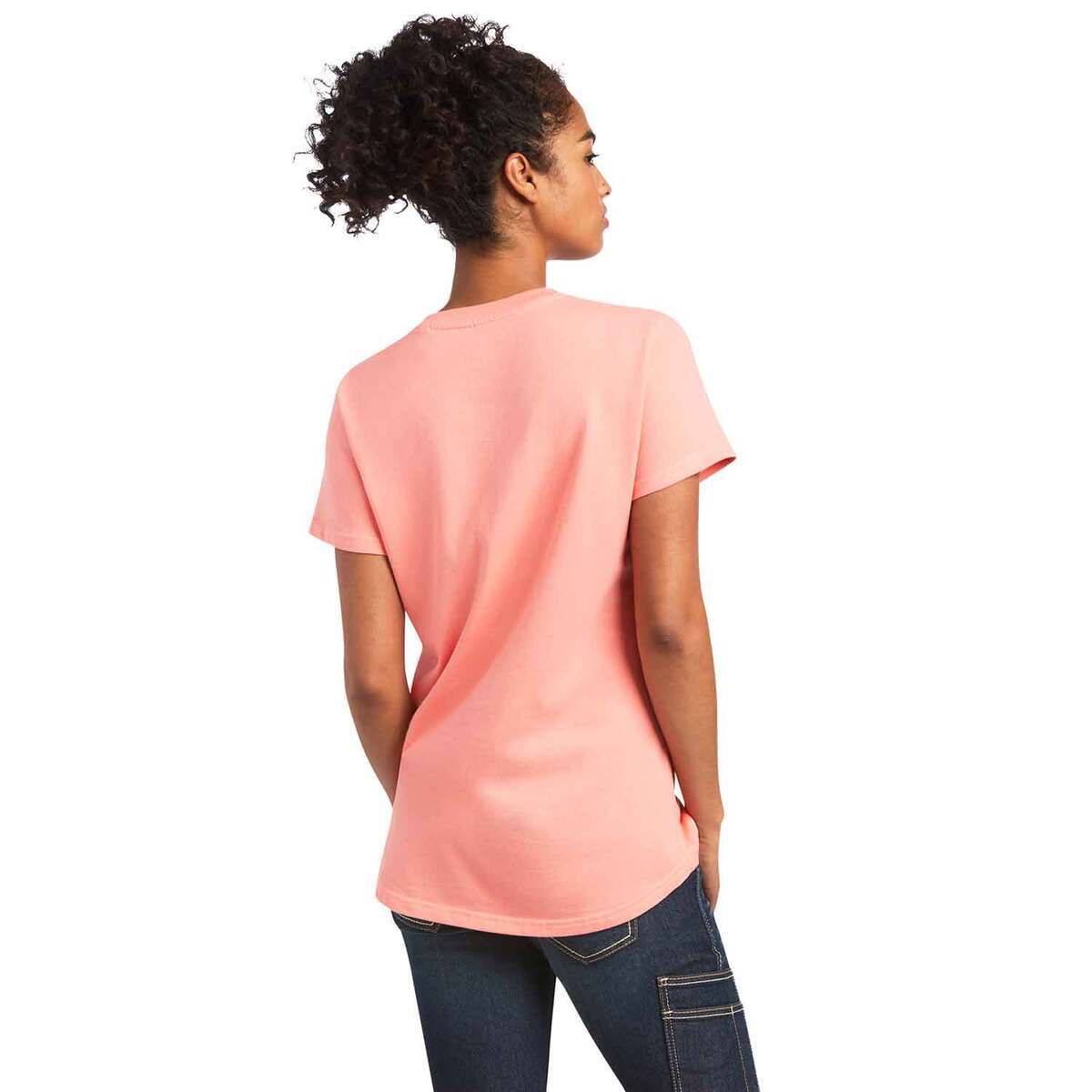 Ariat Women's Rebar Cotton Strong Short Sleeve Work Shirt Ariat Women's Rebar Cotton Strong Short Sleeve Work Shirt