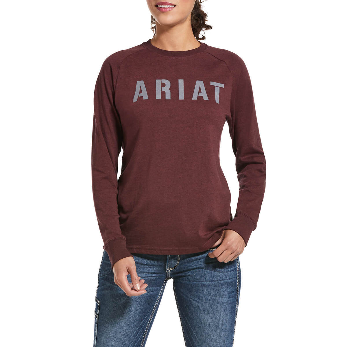 Ariat Women's Rebar CottonStrong Long Sleeve Shirt Ariat Women's Rebar CottonStrong Long Sleeve Shirt