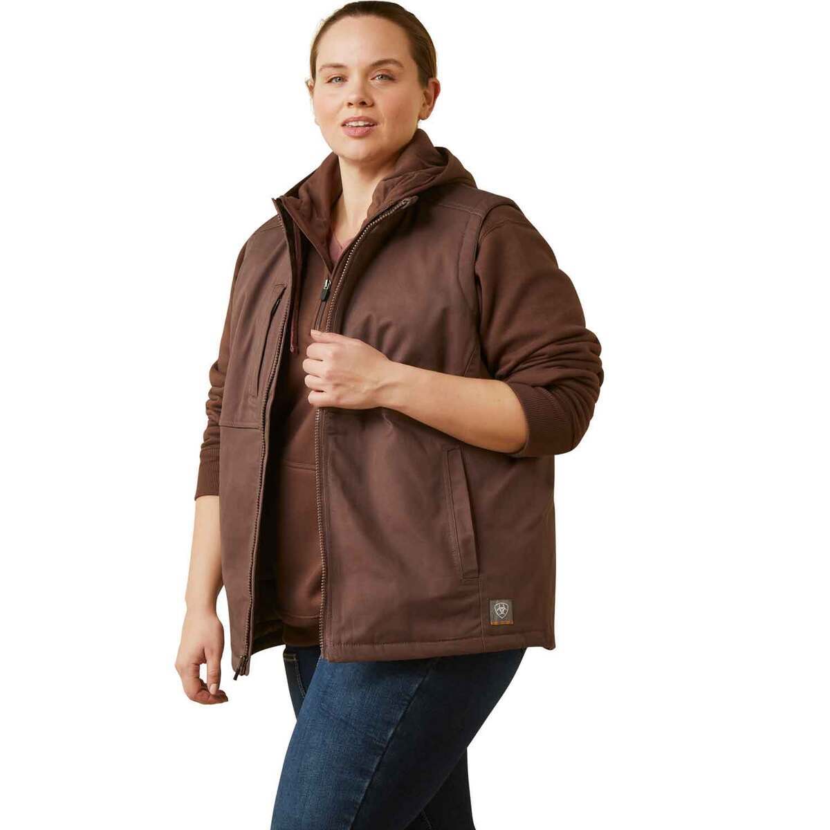 Ariat Women's Rebar DuraCanvas Insulated Work Vest Ariat Women's Rebar DuraCanvas Insulated Work Vest