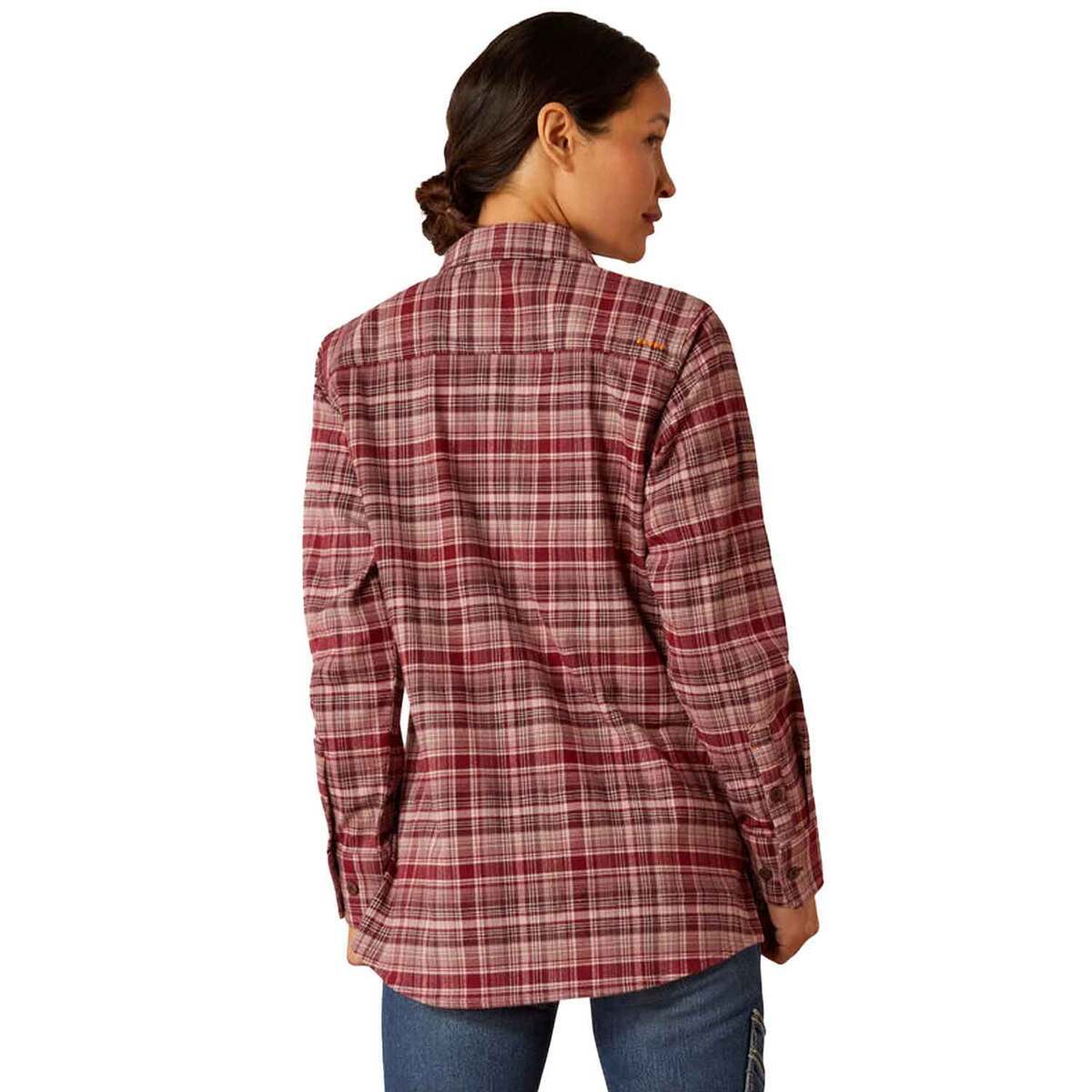 Ariat Women's Rebar Flannel DuraStretch Work Shirt Ariat Women's Rebar Flannel DuraStretch Work Shirt