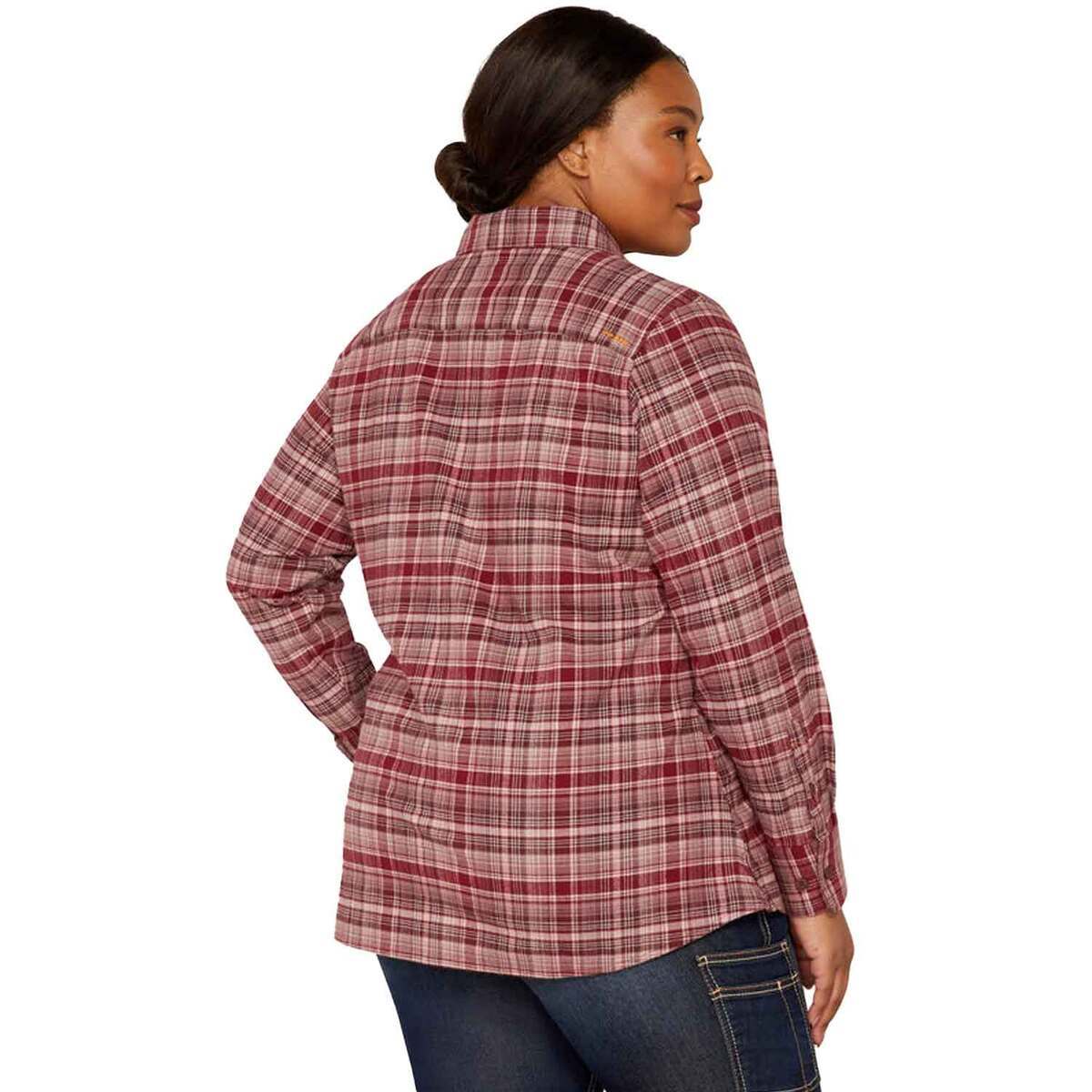 Ariat Women's Rebar Flannel DuraStretch Work Shirt Ariat Women's Rebar Flannel DuraStretch Work Shirt