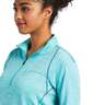 Ariat Women's Rebar Revolt 1/2 Zip Long Sleeve Work Shirt