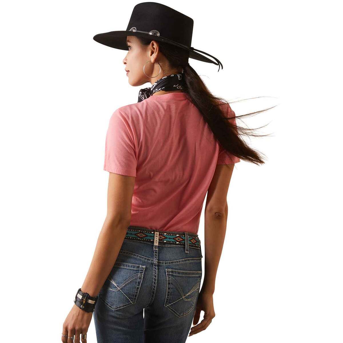 Ariat Women's Stitch Graphic Short Sleeve Casual Shirt Ariat Women's Stitch Graphic Short Sleeve Casual Shirt