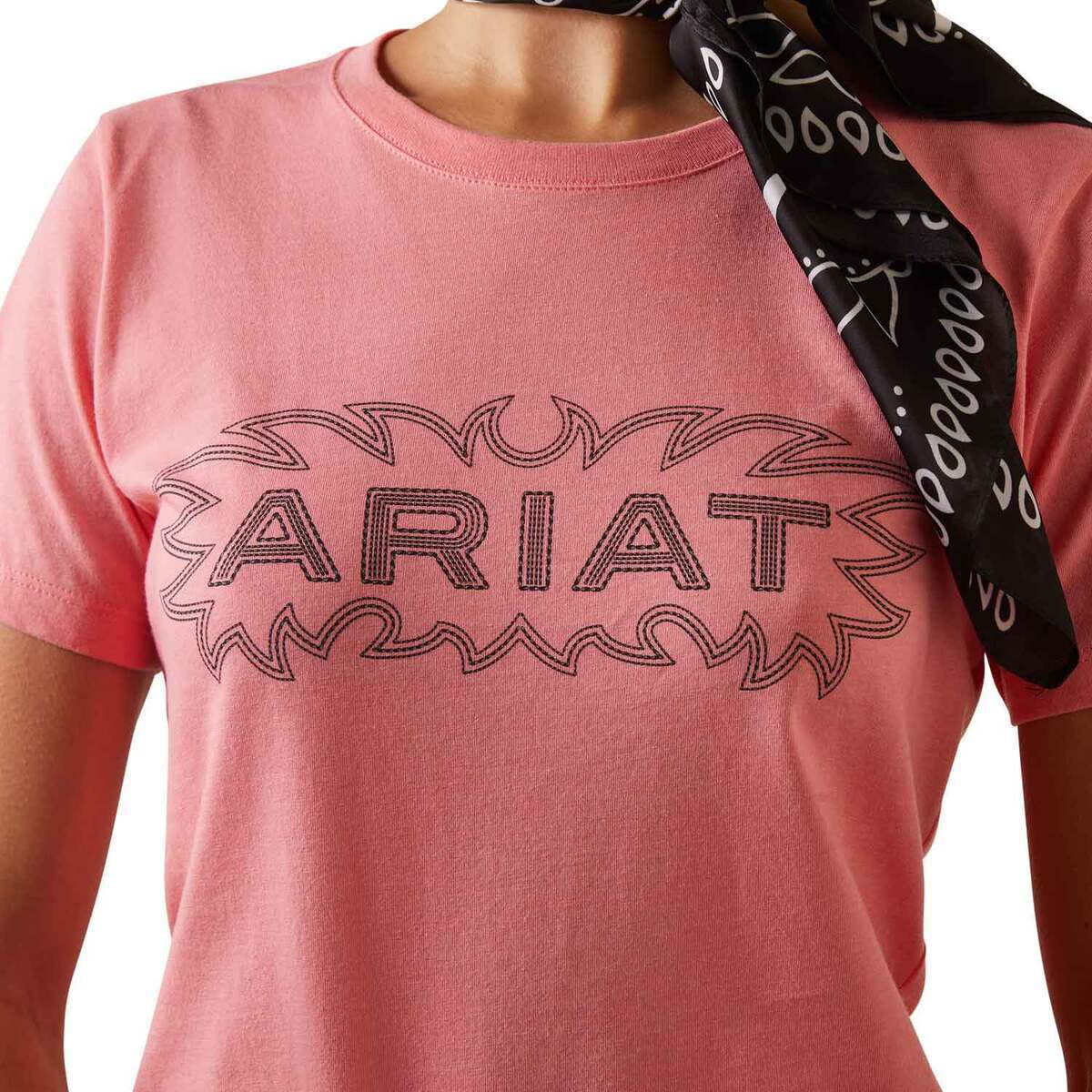 Ariat Women's Stitch Graphic Short Sleeve Casual Shirt Ariat Women's Stitch Graphic Short Sleeve Casual Shirt