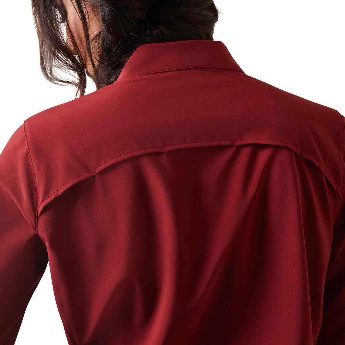 Ariat Women's VentTEK Stretch Long Sleeve Work Shirt Ariat Women's VentTEK Stretch Long Sleeve Work Shirt