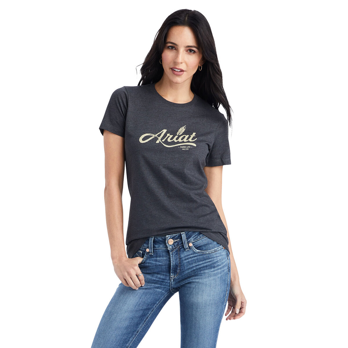 Ariat Women's Wheat Script Short Sleeve Shirt Ariat Women's Wheat Script Short Sleeve Shirt