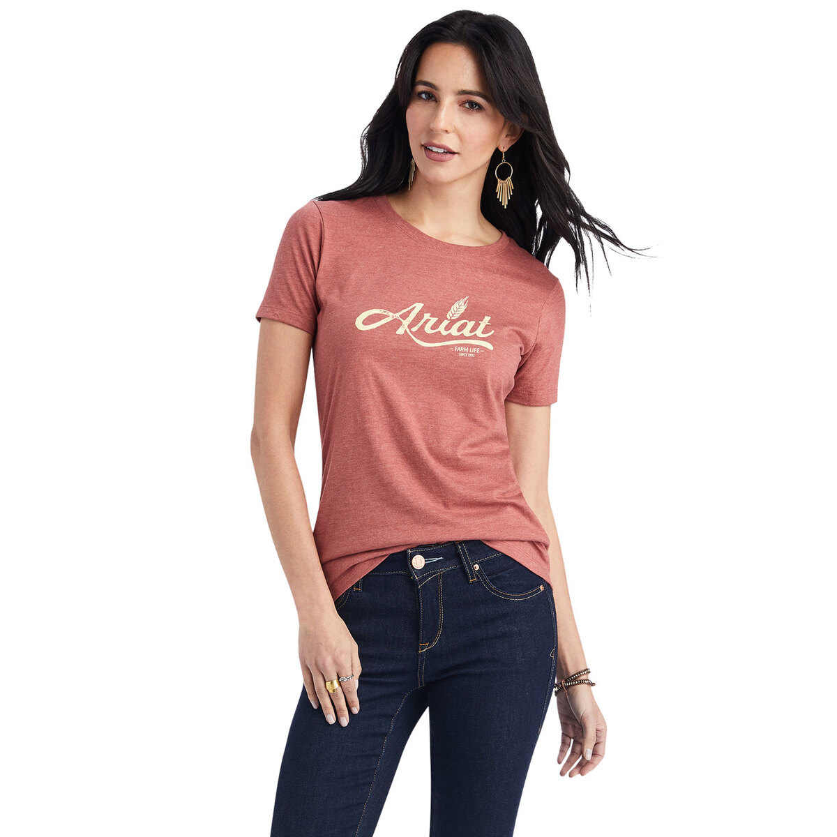 Ariat Women's Wheat Script Short Sleeve Shirt Ariat Women's Wheat Script Short Sleeve Shirt