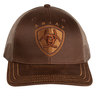 Ariat Men's Oilskin Mesh Hat - Brown - Brown One Size Fits Most