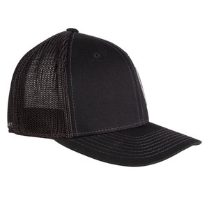 Ariat Men's Offset Logo Flexfit Hat - Black