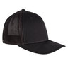 Ariat Men's Offset Logo Flexfit Hat - Black - Black One Size Fits Most