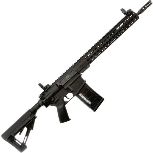 Armalite AR 10 Tactical 308 Winchester 16in Black Anodized Semi Automatic Modern Sporting Rifle - 25+1 Rounds - Black image