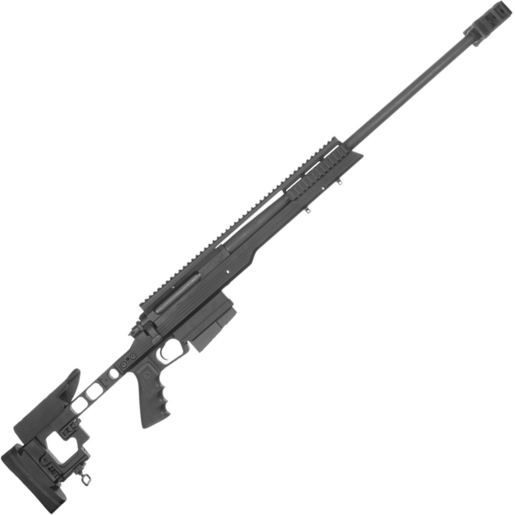Armalite AR-30A1 300 Winchester Magnum Black Anodized Bolt Action Rifle - 24in - Black - Armalite