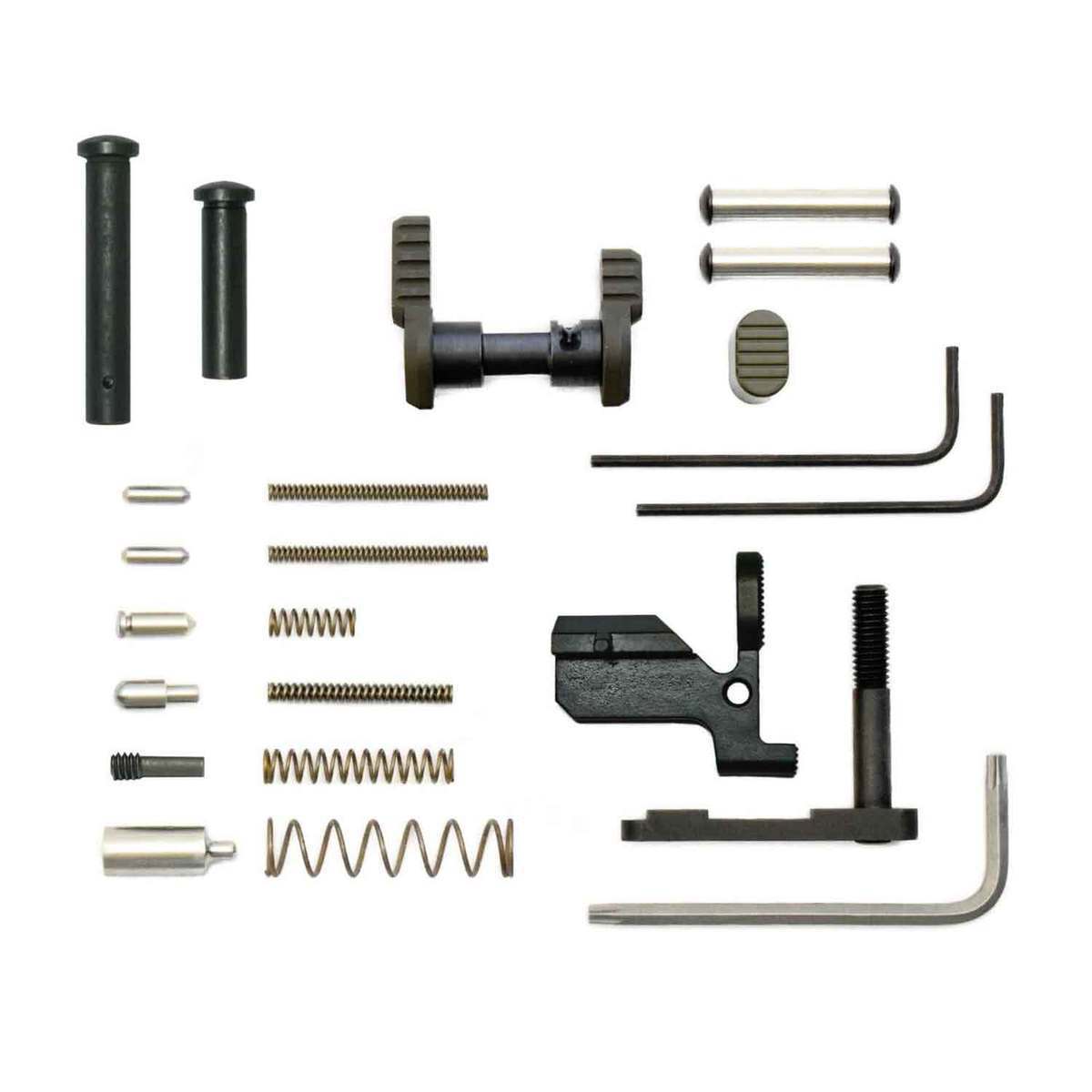 Armaspec AR10 Platform Gun Builder’s Lower Parts Kit - OD Green - OD Green Armaspec AR10 Platform Gun Builder’s Lower Parts Kit - OD Green - OD Green