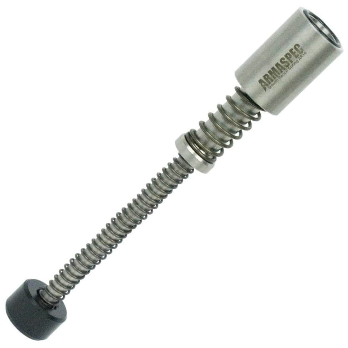Armaspec Stealth SRS AR10 Recoil Spring - Silver/Black 7.18in Armaspec Stealth SRS AR10 Recoil Spring - Silver/Black 7.18in