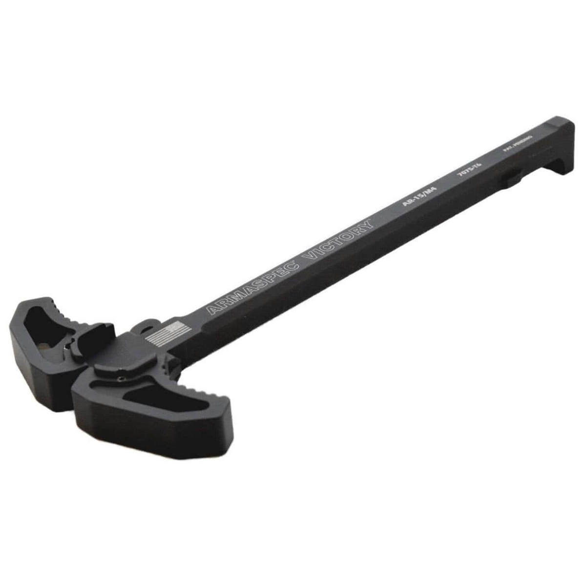 Armaspec Victory AR15 Charging Handle - Black - Black Armaspec Victory AR15 Charging Handle - Black - Black